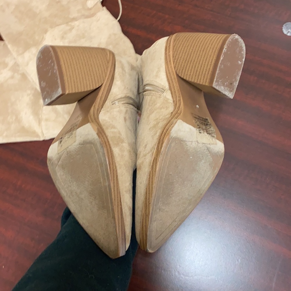 Taupe Boots - Picture 2 of 3